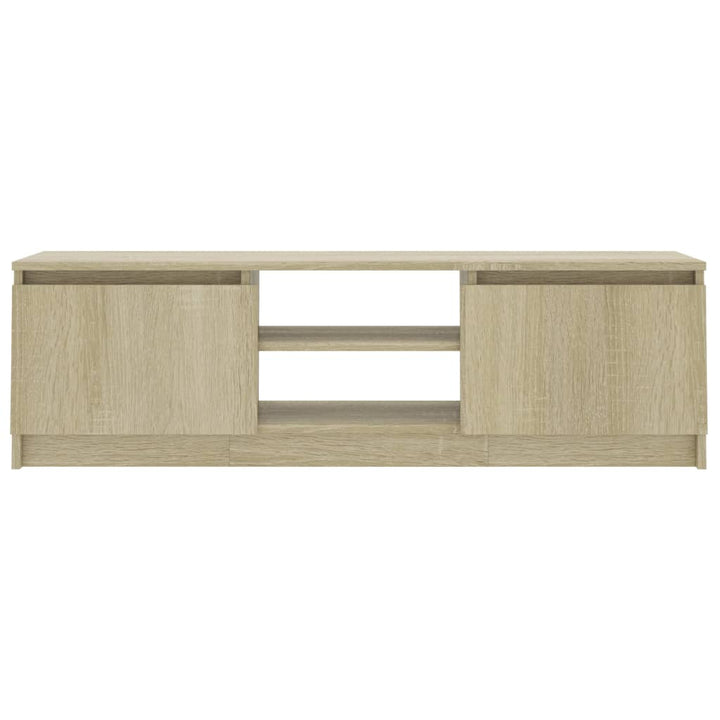 Tv-Schrank Sonoma-Eiche 120×30×35,5 Cm Holzwerkstoff