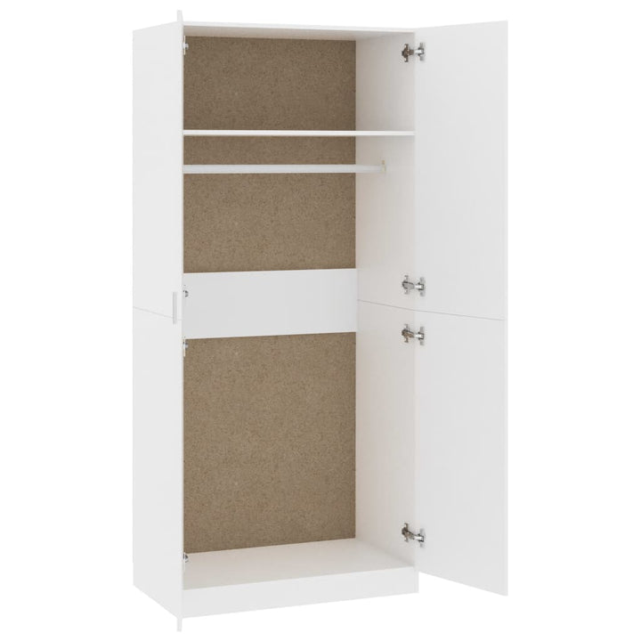 Kleiderschrank 90X52X200 Cm Holzwerkstoff