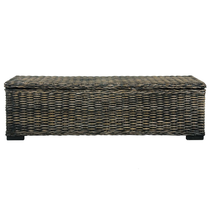 Aufbewahrungsbox 120 Cm Kubu-Rattan Massivholz Mango