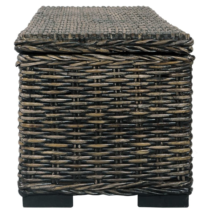 Aufbewahrungsbox 120 Cm Kubu-Rattan Massivholz Mango