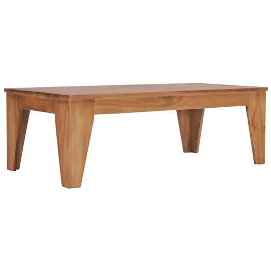 Couchtisch 120 X 60 X 40 Cm Teak Massivholz