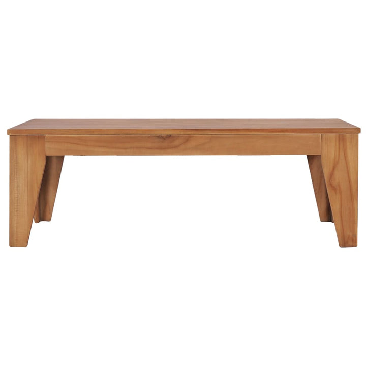 Couchtisch 120 X 60 X 40 Cm Teak Massivholz