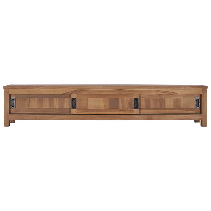 Tv-Schrank 150 X 30 X 30 Cm Massivholz Teak