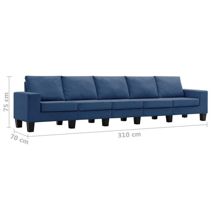 -Sofa Stoff