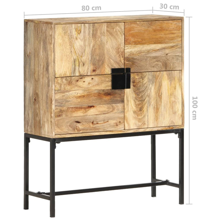 Highboard Massivholz Mango