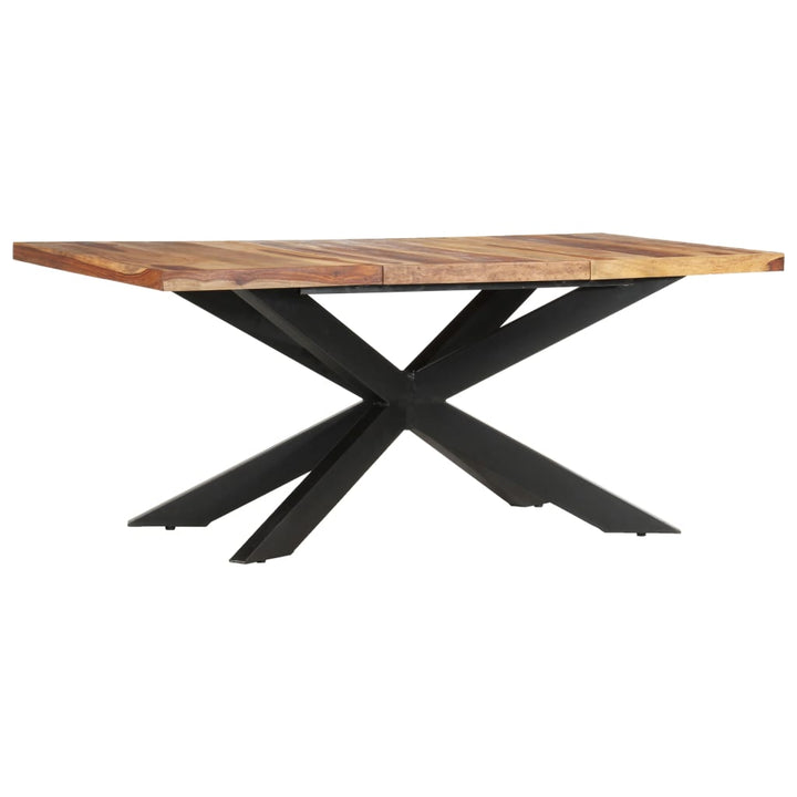 Esstisch 180 X 90 X 76 Cm Raues Mango-Massivholz