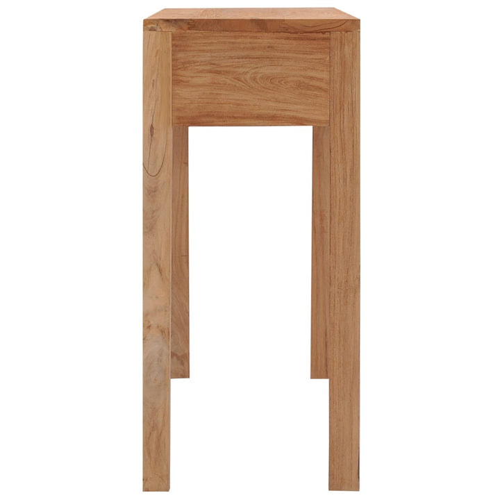 Konsolentisch 110X35X75 Cm Massivholz Teak