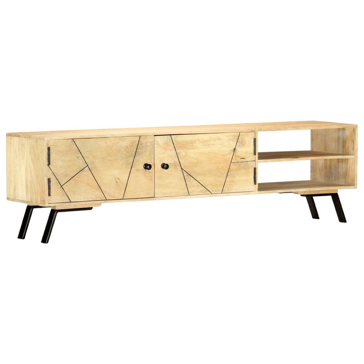 Tv-Schrank 140X30X40 Cm Massivholz Mango