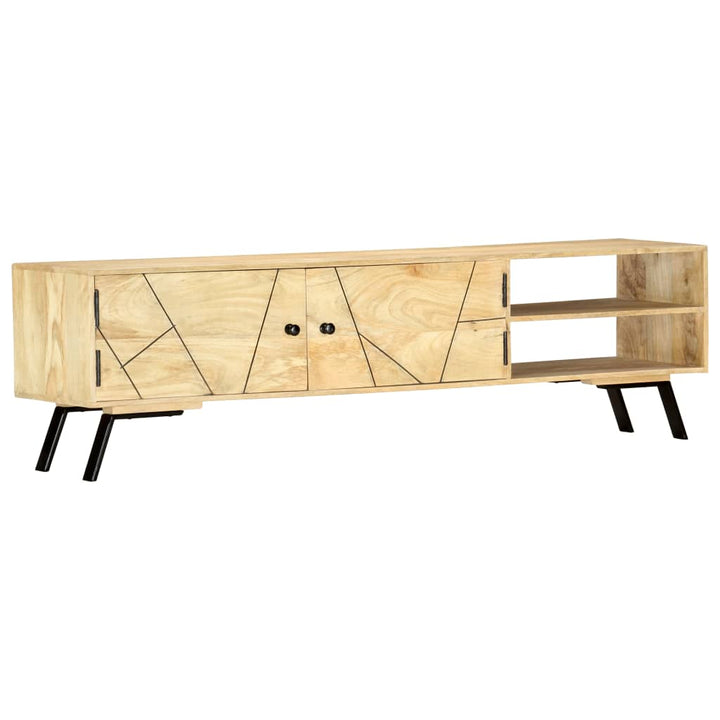 Tv-Schrank 140X30X40 Cm Massivholz Mango