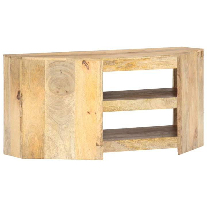 Tv-Eckschrank 90 X 45 X 45 Cm Massivholz Mango