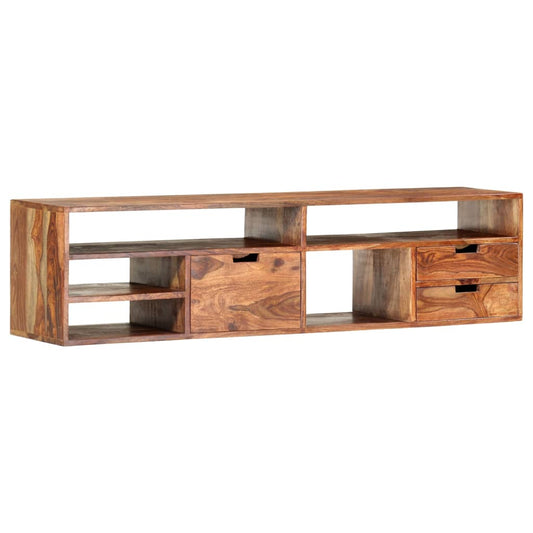 Tv-Schrank 140X30X35 Cm Massivholz