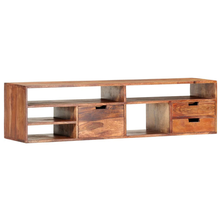 Tv-Schrank 140X30X35 Cm Massivholz