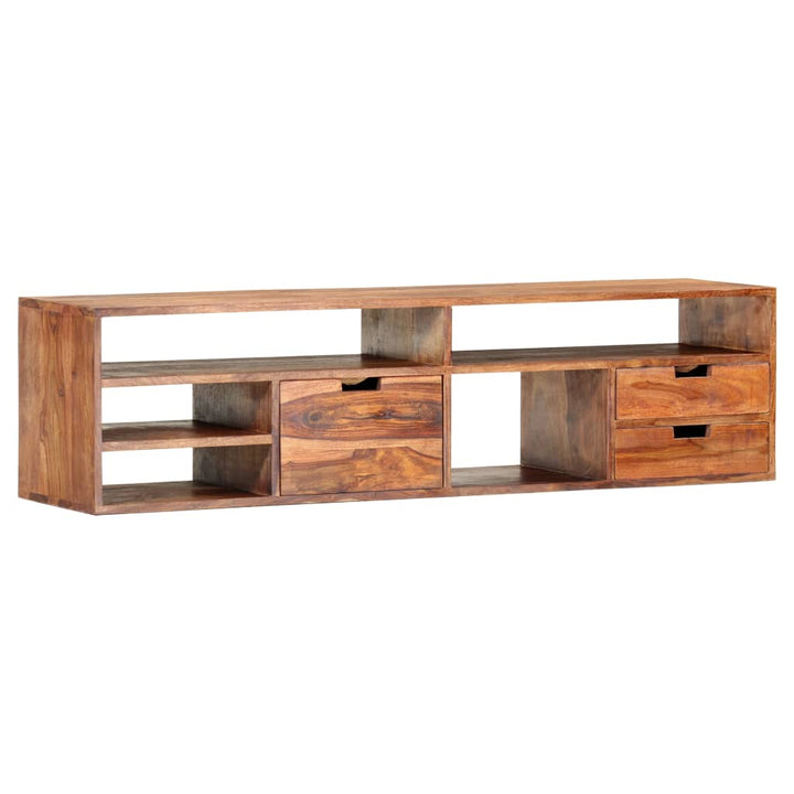 Tv-Schrank 140X30X35 Cm Massivholz