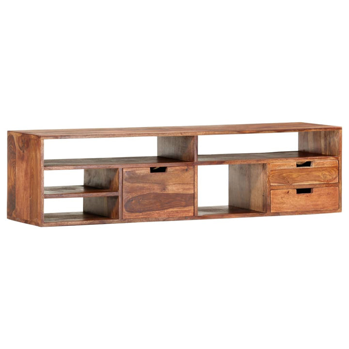 Tv-Schrank 140X30X35 Cm Massivholz