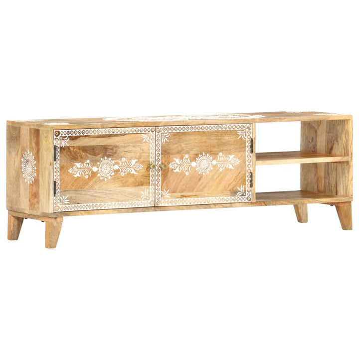 Tv-Schrank 120X30X40 Cm Massivholz Mango