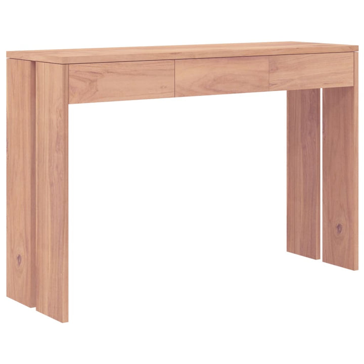 Konsolentisch 110×35×75 Cm Teak Massivholz