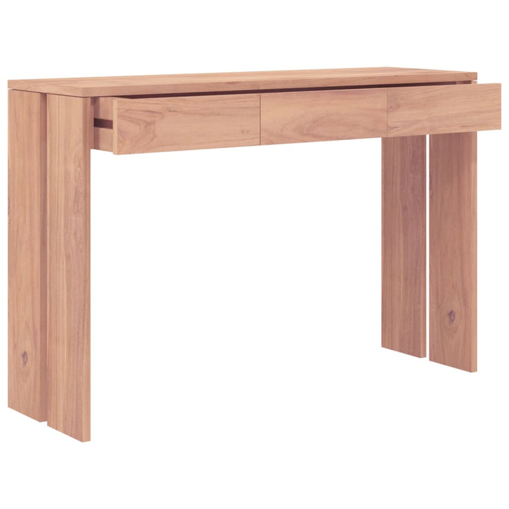 Konsolentisch 110×35×75 Cm Teak Massivholz