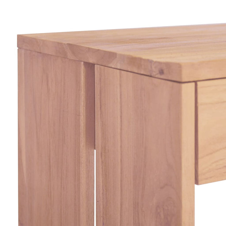 Konsolentisch 110×35×75 Cm Teak Massivholz