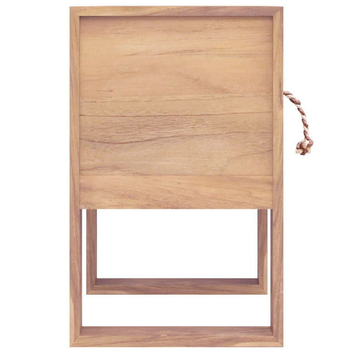 Nachttisch 40 X 30 X 50 Cm Teak Massivholz