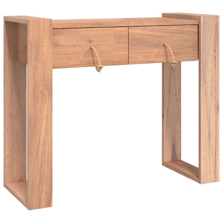 Konsolentisch 90X35X75 Cm Teak Massivholz