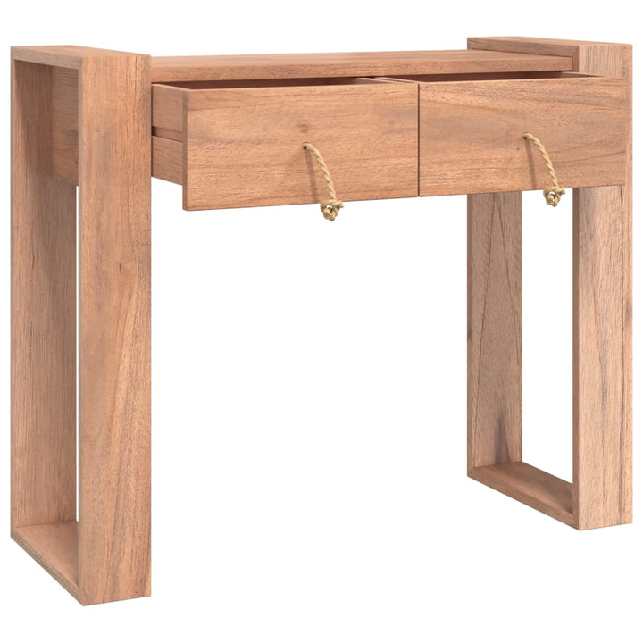 Konsolentisch 90X35X75 Cm Teak Massivholz