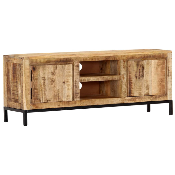 Tv-Schrank 118 X 30 X 45 Cm Massivholz Mango