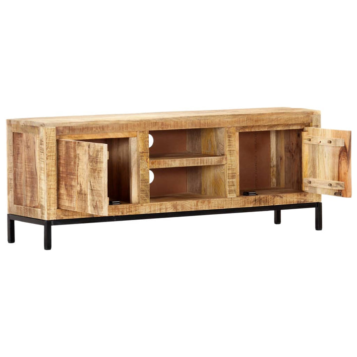 Tv-Schrank 118 X 30 X 45 Cm Massivholz Mango