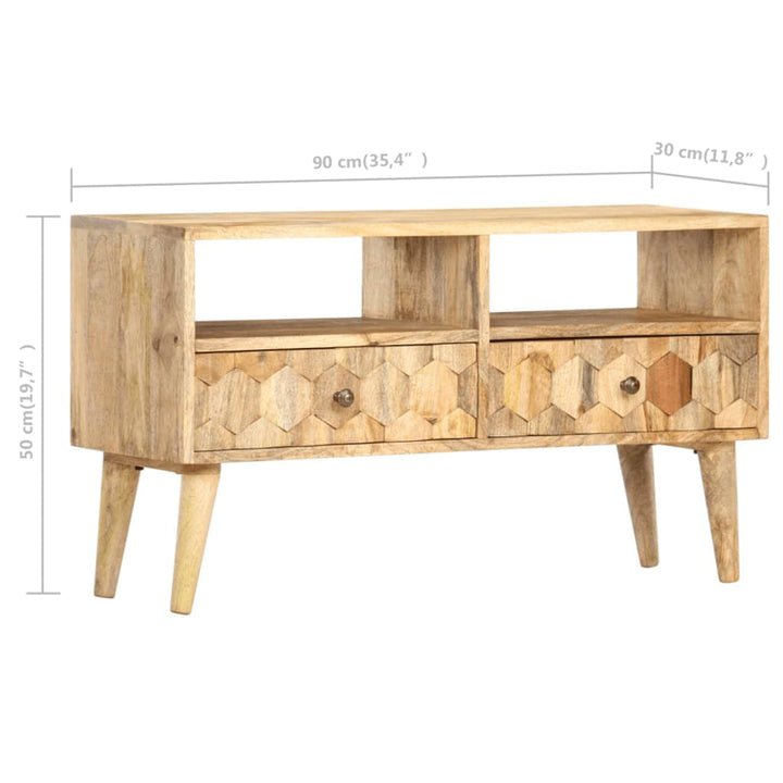 Tv-Schrank Massivholz Mango