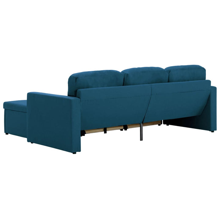 Modulares 3-Sitzer-Schlafsofa Stoff