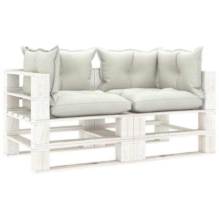 Garten-Palettensofa Holz