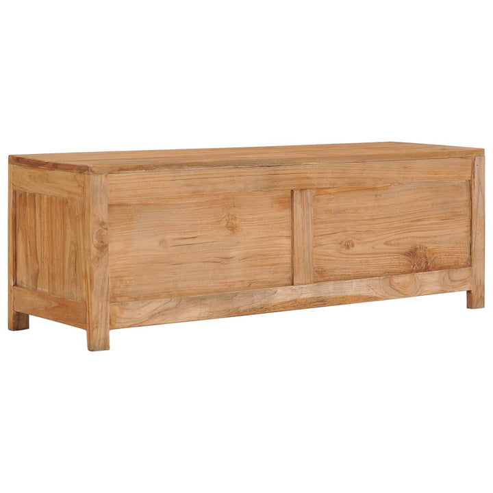 Tv-Schrank 100×30×35 Cm Massivholz Teak