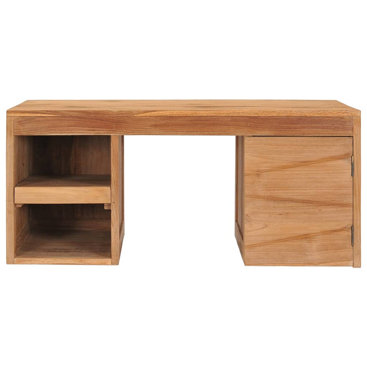 Couchtisch 90×50×40 Cm Massivholz Teak