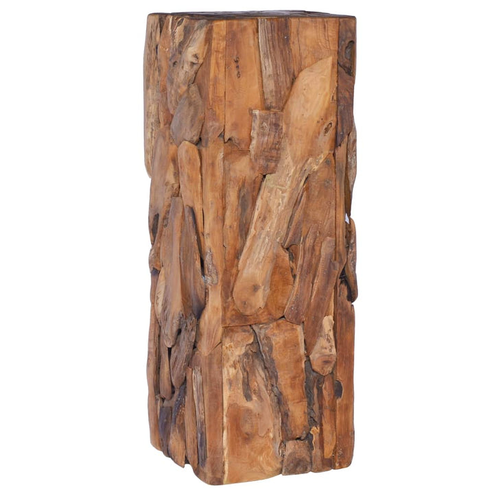 Beistelltisch 30X30X80 Cm Massivholz Teak