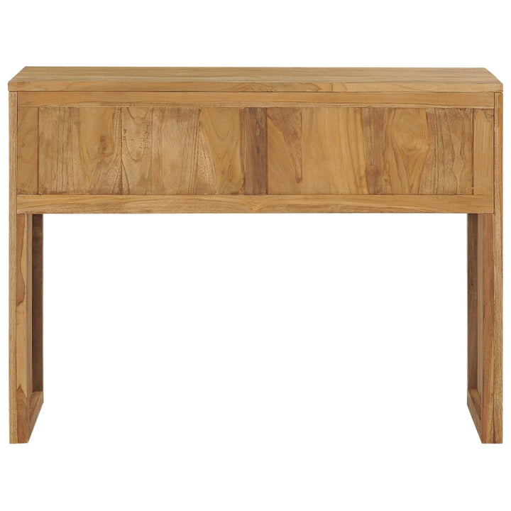 Konsolentisch 100X35X75 Cm Teak Massivholz