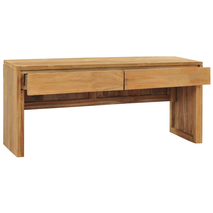 Tv-Schrank 100X35X45 Cm Teak Massivholz