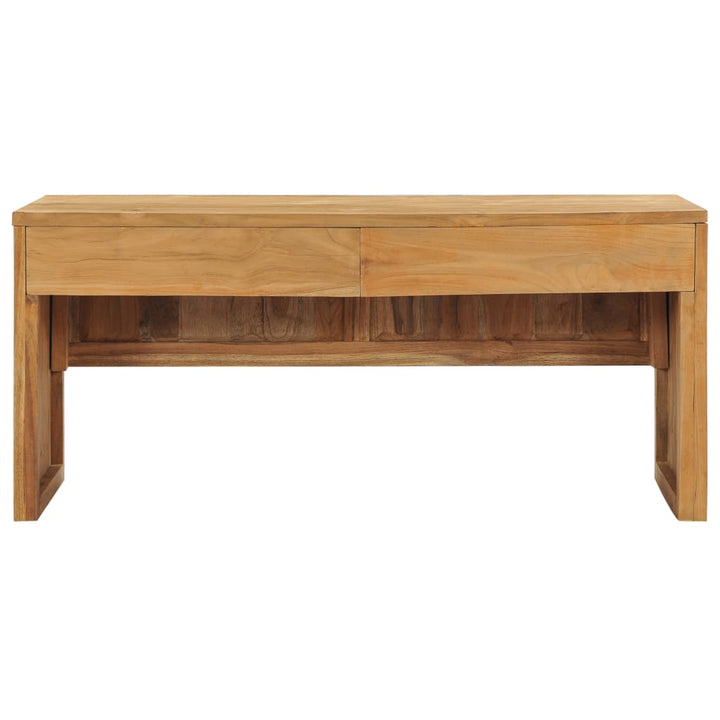 Tv-Schrank 100X35X45 Cm Teak Massivholz