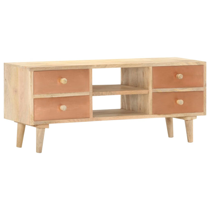 Tv-Schrank 110×30×45 Cm Mango Massivholz