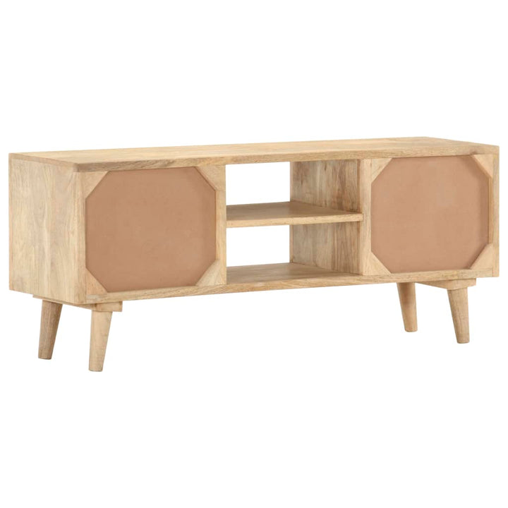 Tv-Schrank 110×30×45 Cm Mango Massivholz