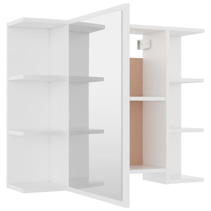 Bad-Spiegelschrank 80X20,5X64 Cm Holzwerkstoff