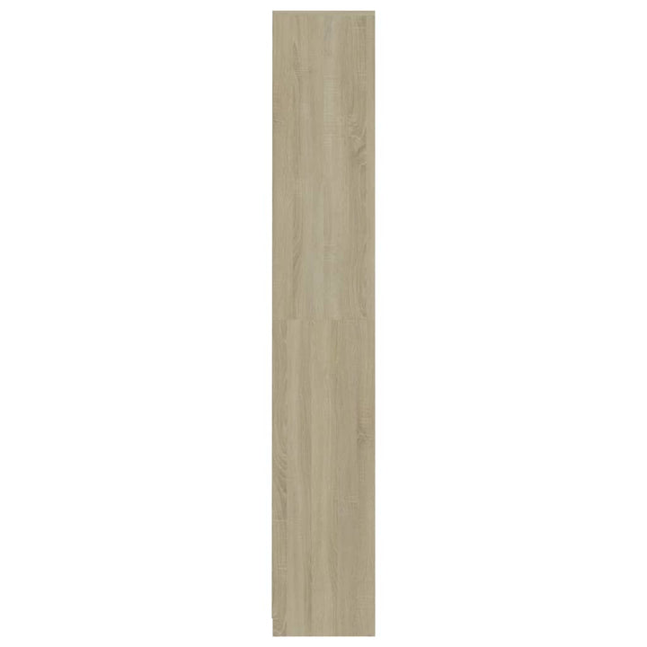 Badezimmerschrank Sonoma-Eiche 30X30X183,5 Cm Holzwerkstoff Sonoma Eiche