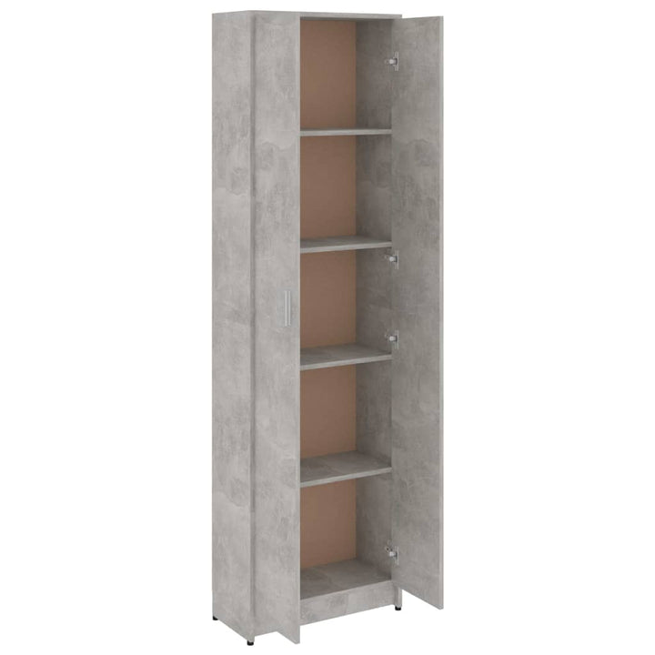 Garderobenschrank 55X25X189 Cm Holzwerkstoff