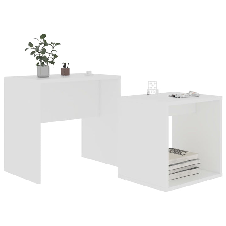 Couchtisch-Set 48X30X45 Cm Holzwerkstoff