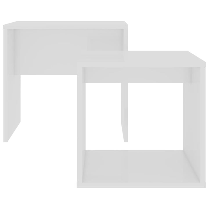 Couchtisch-Set 48X30X45 Cm Holzwerkstoff