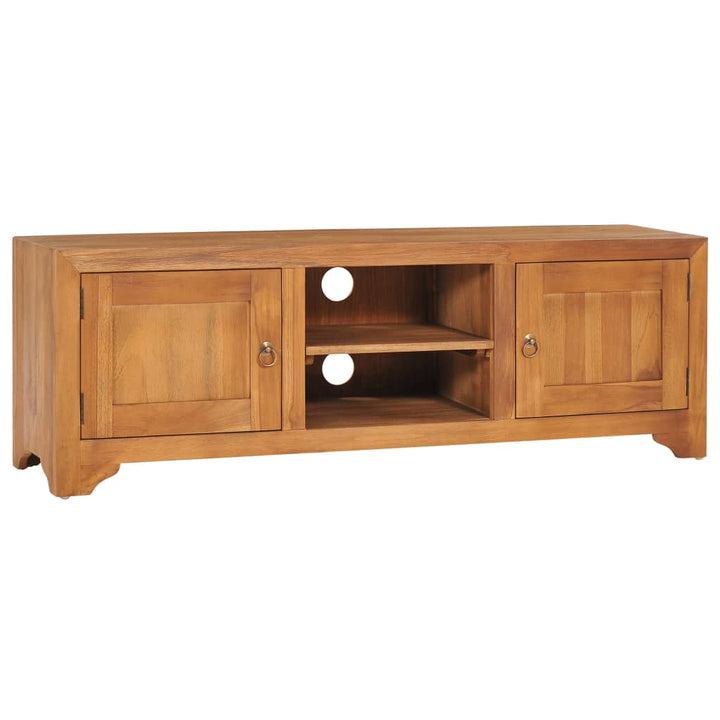 Tv-Schrank 115X30X40 Cm Teak Massivholz