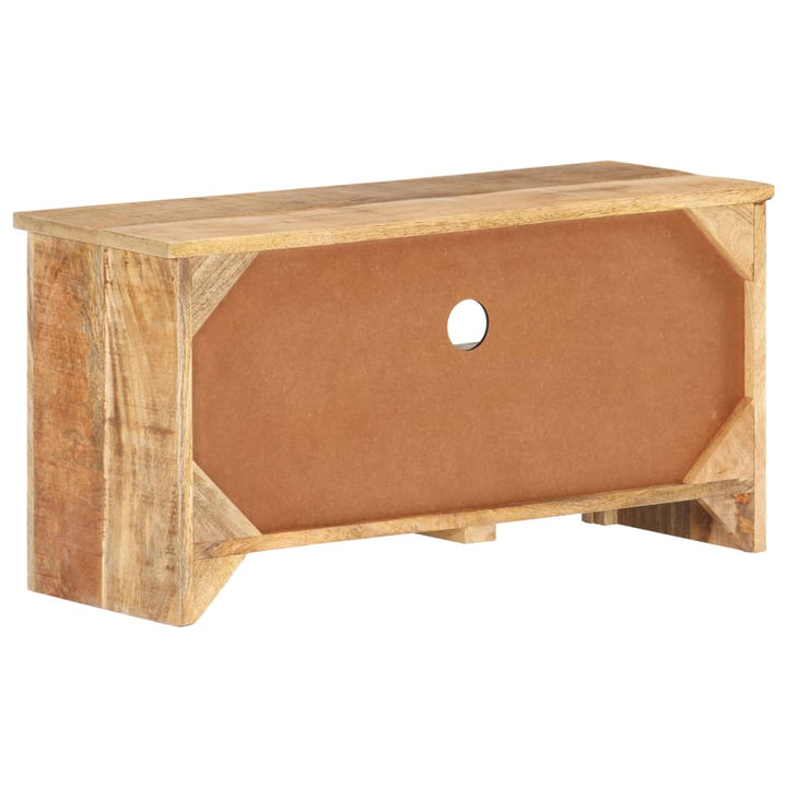 Tv-Schrank 79X30X40 Cm Raues Mangoholz