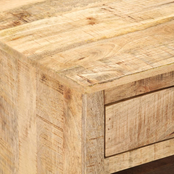 Couchtisch 88X50X38 Cm Raues Mangoholz