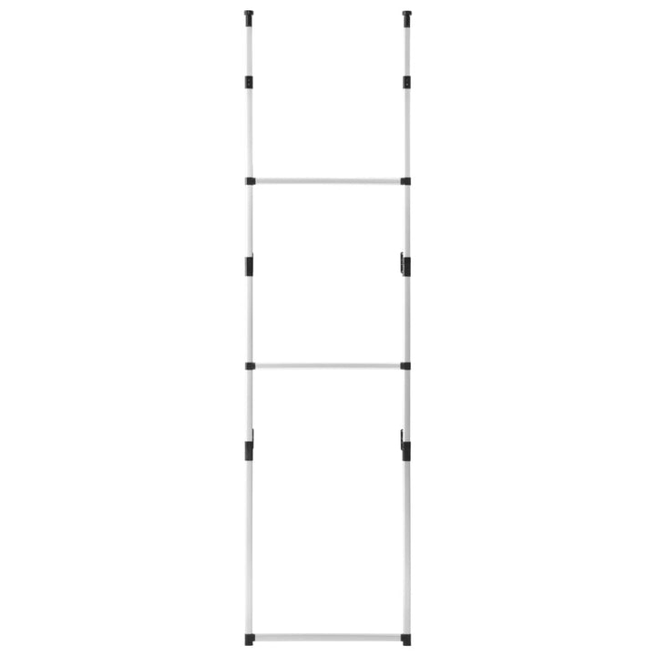 Teleskop-Garderobe Mit Stangen Aluminium