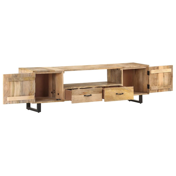 Tv-Schrank 160X30X45 Cm Massivholz Mango