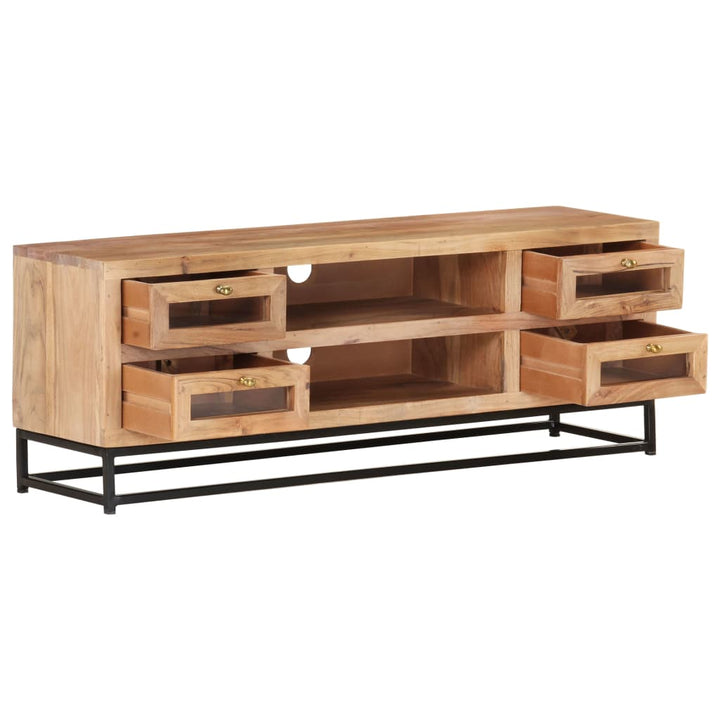 Tv-Schrank 110X30X40 Cm Akazie Massivholz