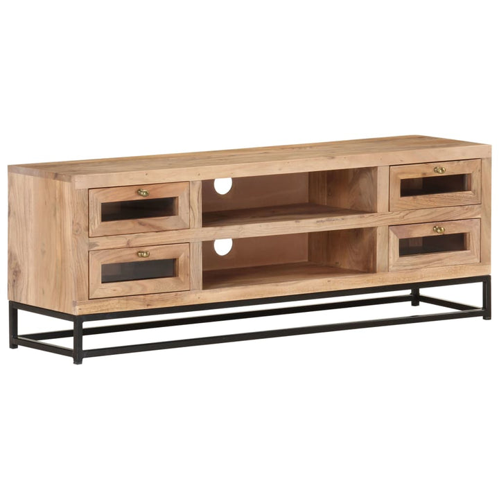 Tv-Schrank 110X30X40 Cm Akazie Massivholz